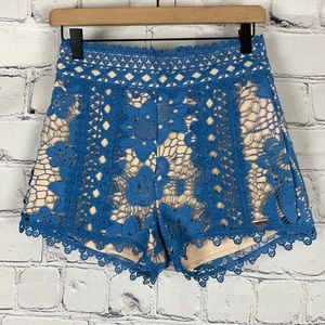 NWOT Endless Rose Lace Shorts Sz XS